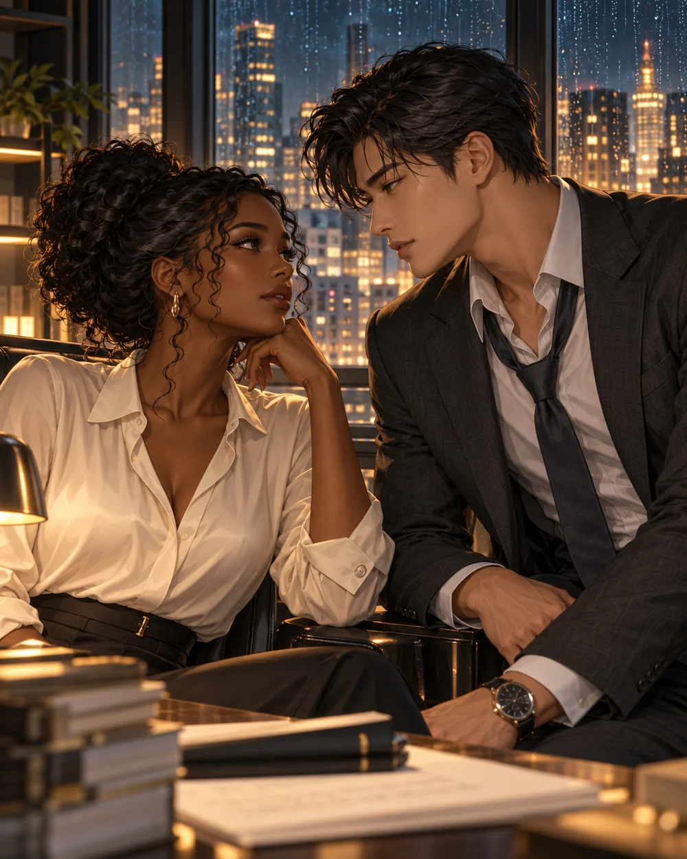 Adult romantic leads in After hours